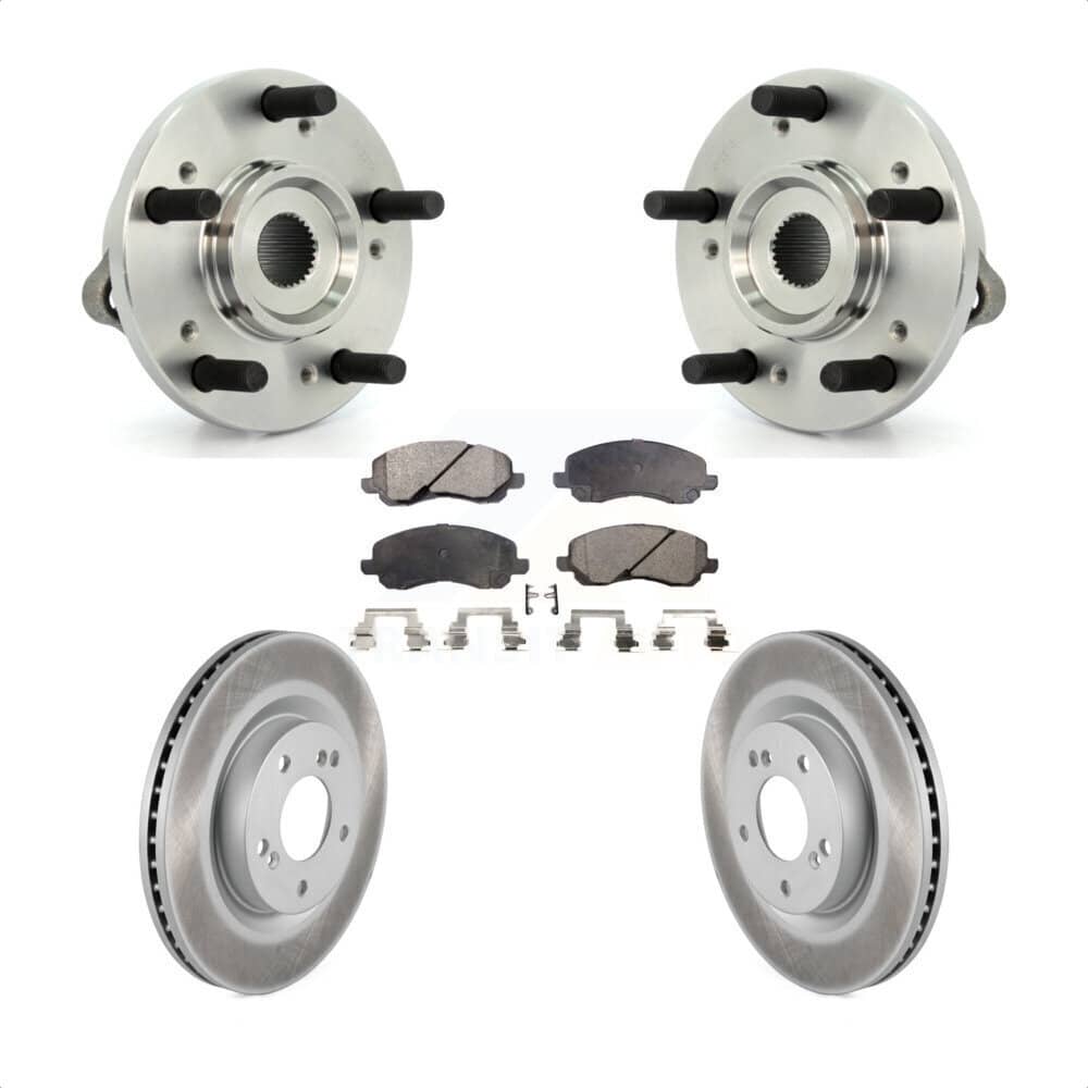 Transit Auto - KBB-104517 - Front Wheel Bearing and Hub Assembly Kits