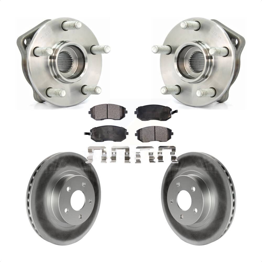 Transit Auto - KBB-104519 - Front Wheel Bearing and Hub Assembly Kits
