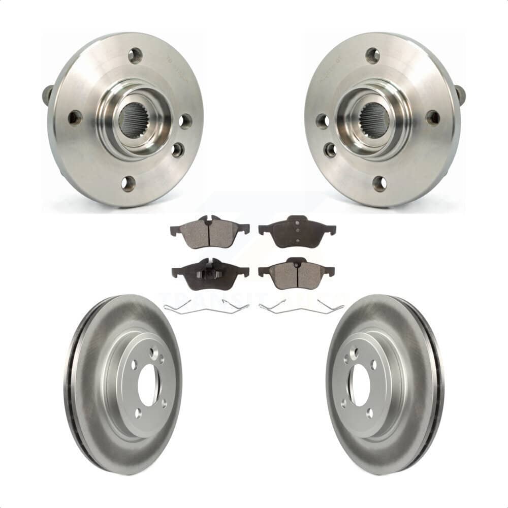 Transit Auto - KBB-104539 - Front Wheel Bearing and Hub Assembly Kits