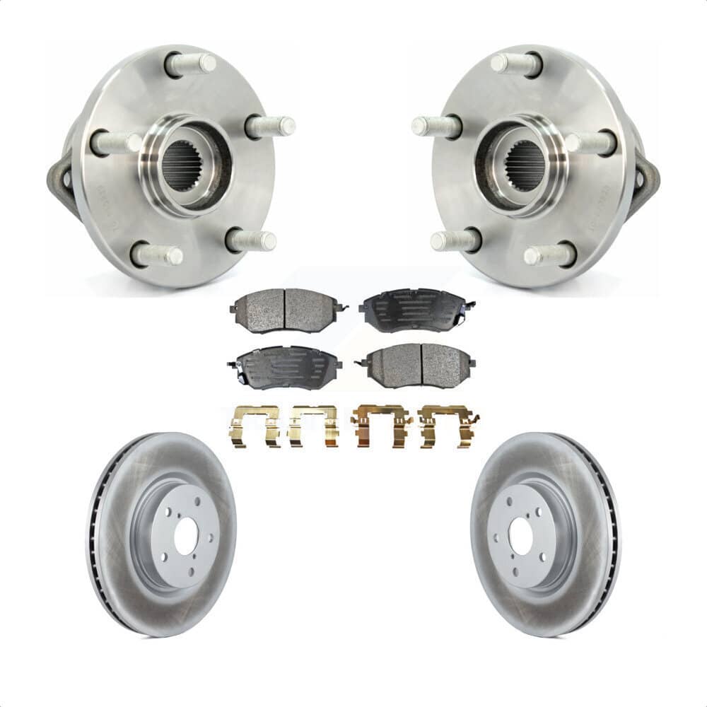 Transit Auto - KBB-104547 - Front Wheel Bearing and Hub Assembly Kits