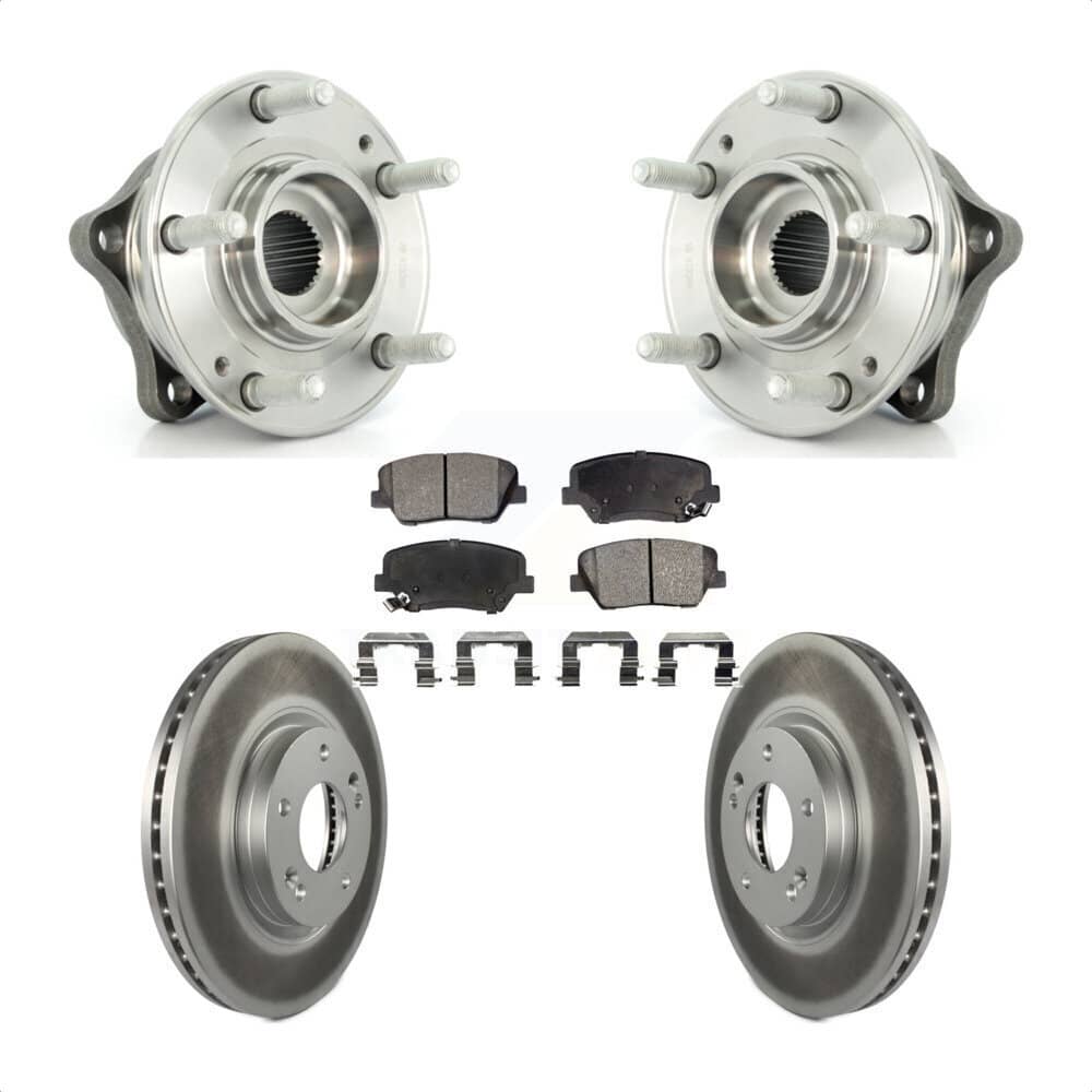 Transit Auto - KBB-104590 - Front Wheel Bearing and Hub Assembly Kits