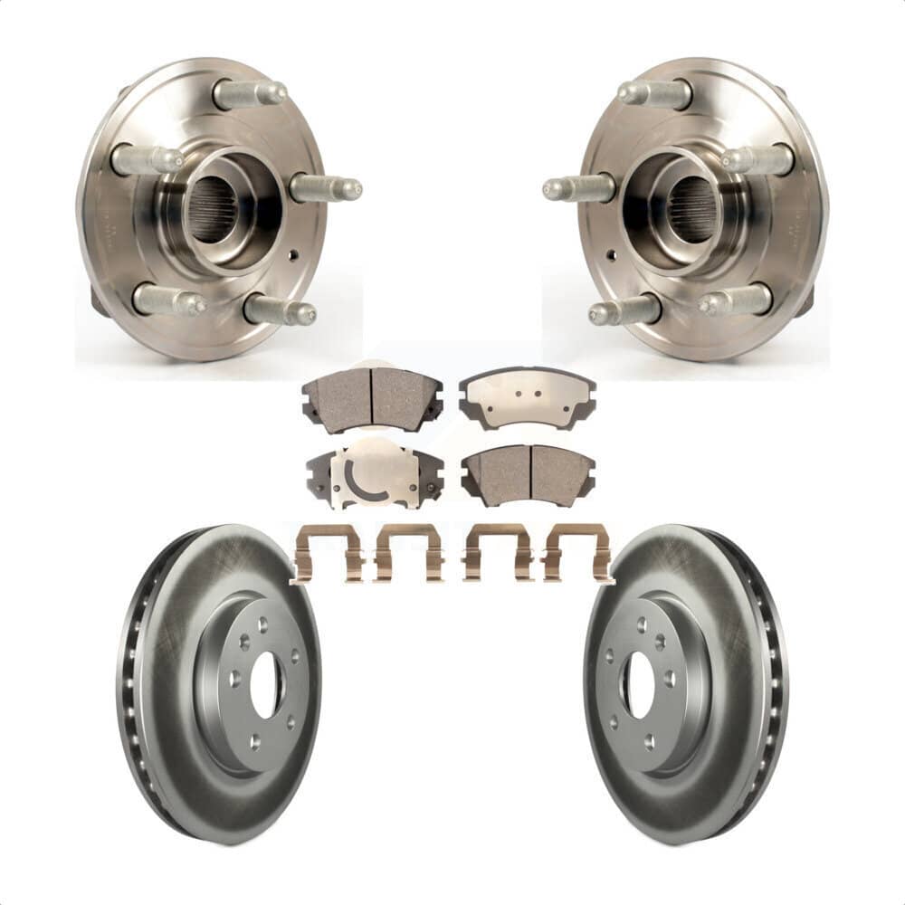 Transit Auto - KBB-104619 - Front Wheel Bearing and Hub Assembly Kits