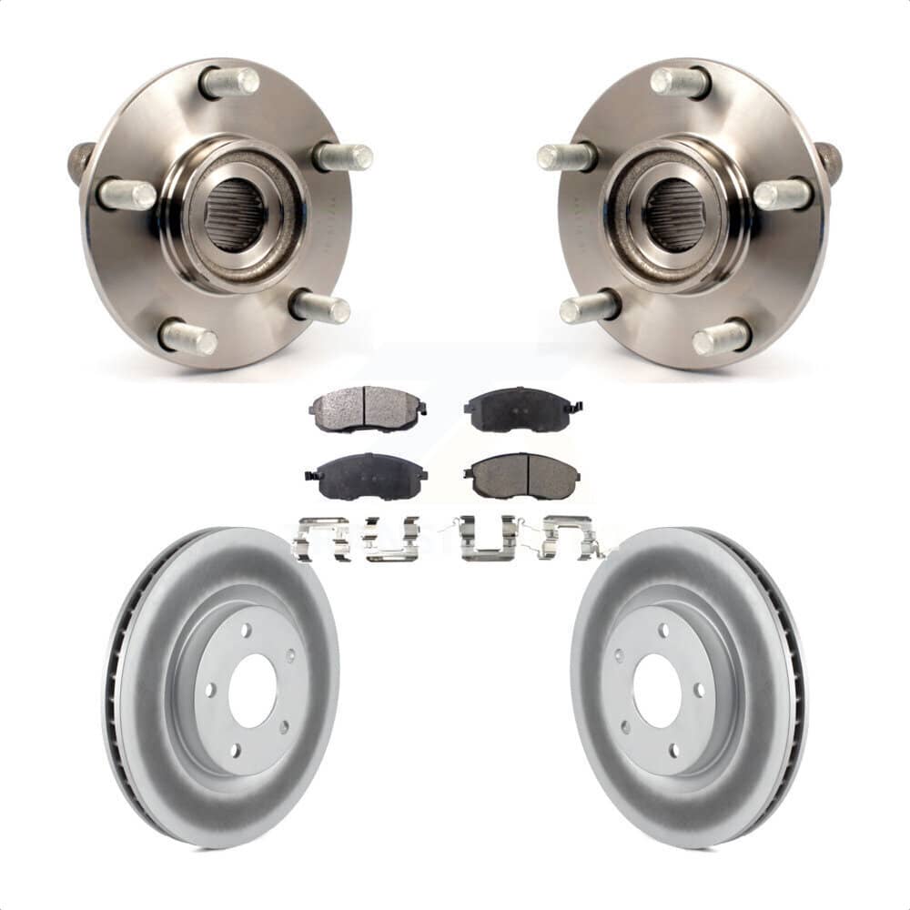 Transit Auto - KBB-104649 - Front Wheel Bearing and Hub Assembly Kits
