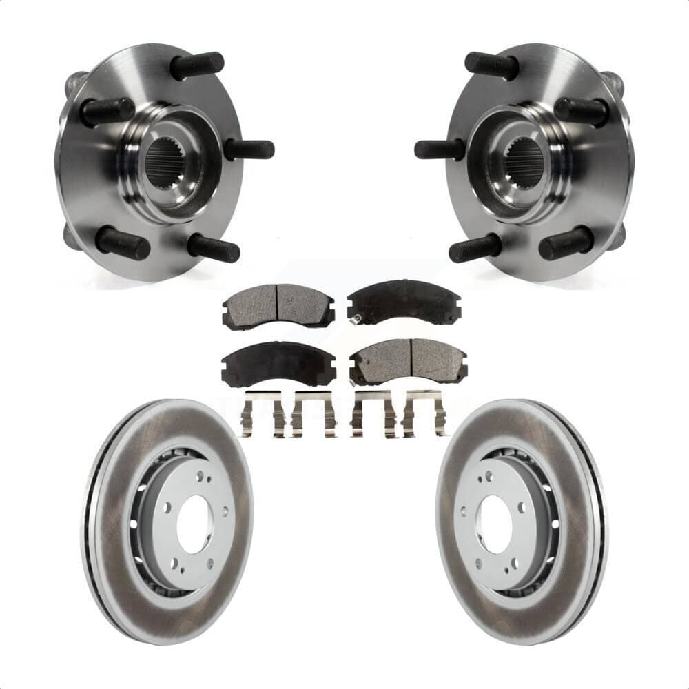 Transit Auto - KBB-104652 - Front Wheel Bearing and Hub Assembly Kits