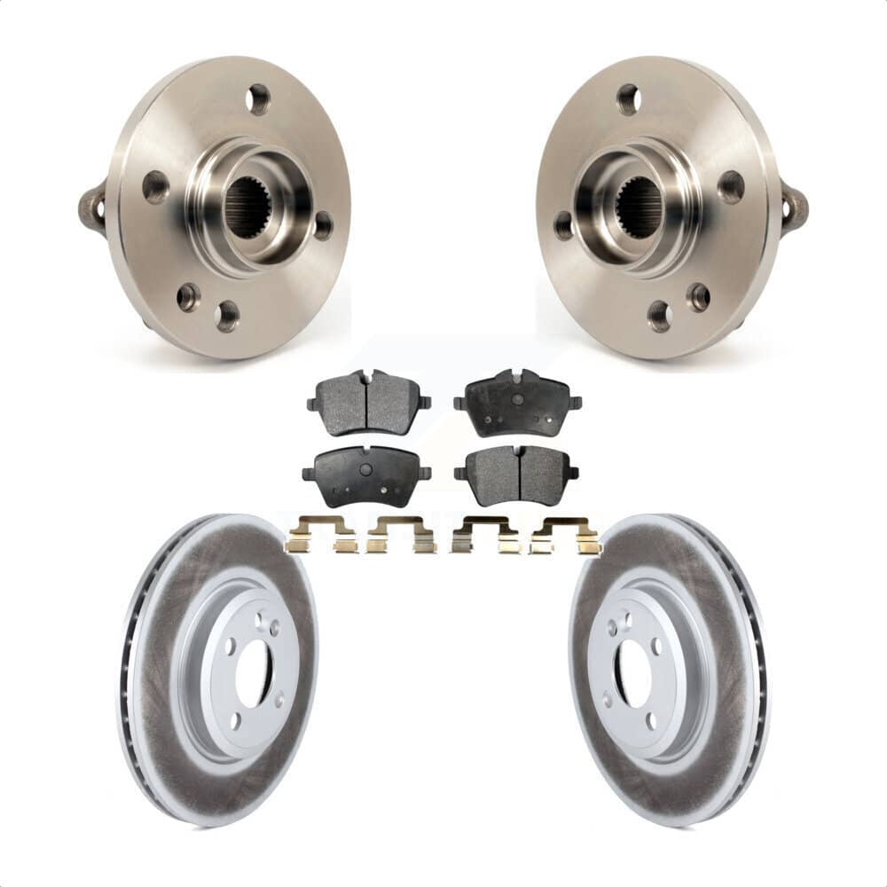 Transit Auto - KBB-104662 - Front Wheel Bearing and Hub Assembly Kits