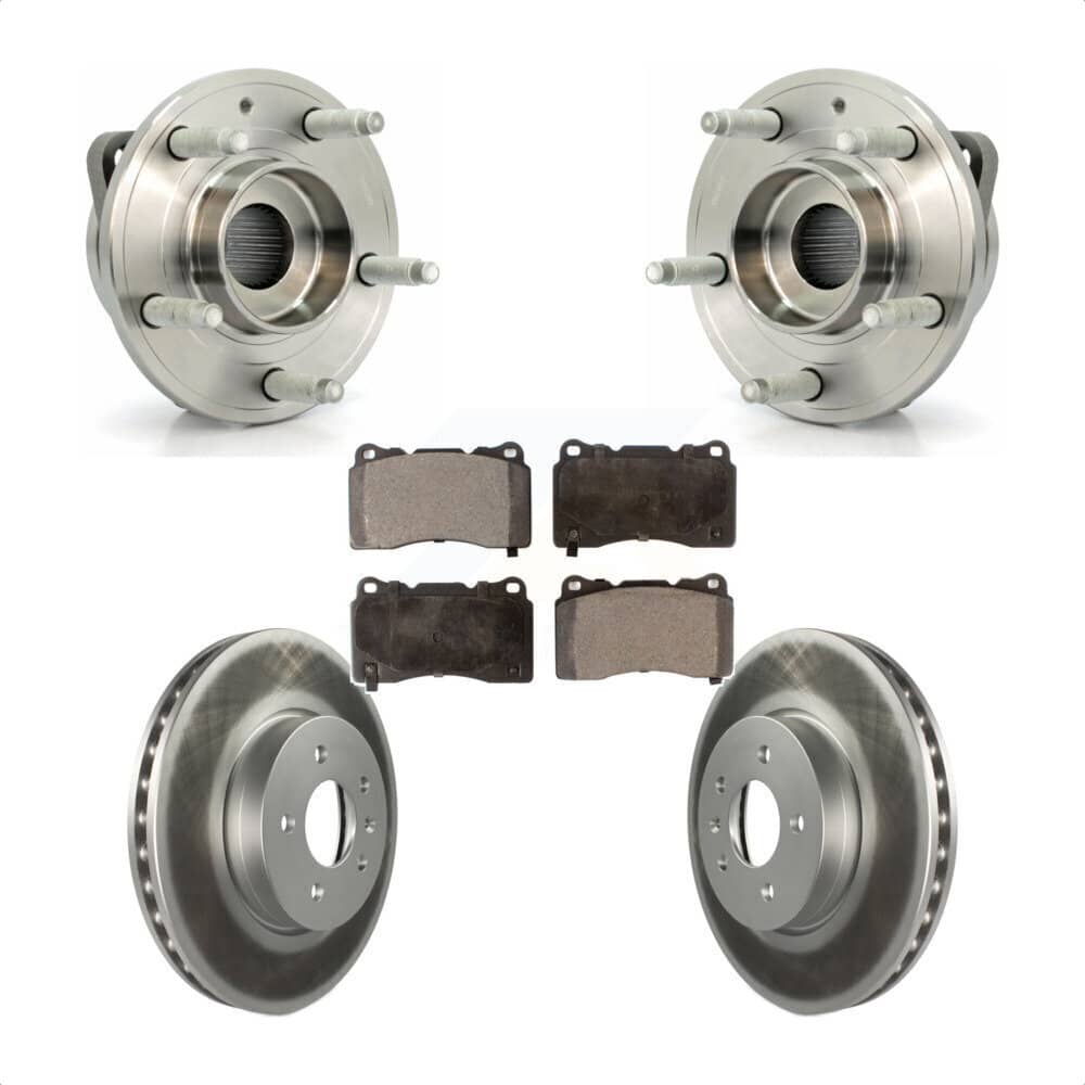 Transit Auto - KBB-104675 - Front Wheel Bearing and Hub Assembly Kits