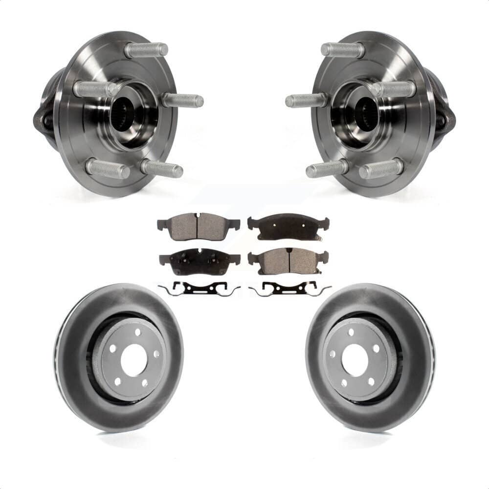 Transit Auto - KBB-104678 - Front Wheel Bearing and Hub Assembly Kits