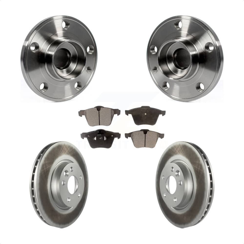 Transit Auto - KBB-104687 - Front Wheel Bearing and Hub Assembly Kits