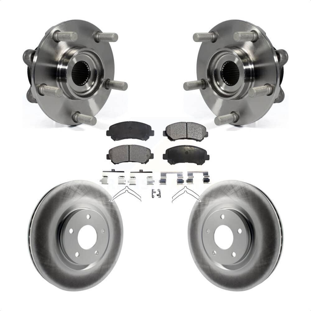 Transit Auto - KBB-104706 - Front Wheel Bearing and Hub Assembly Kits