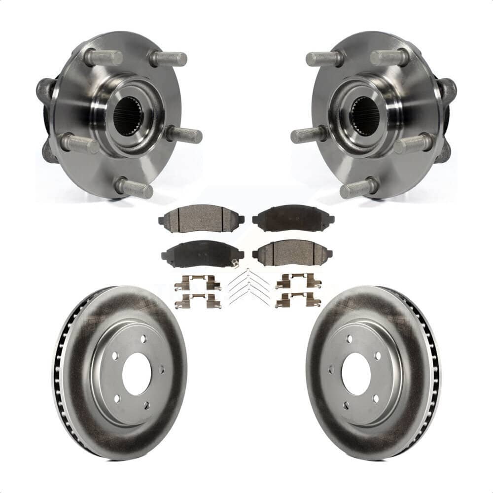 Transit Auto - KBB-104708 - Front Wheel Bearing and Hub Assembly Kits