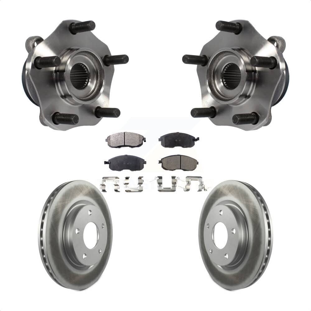 Transit Auto - KBB-104732 - Front Wheel Bearing and Hub Assembly Kits