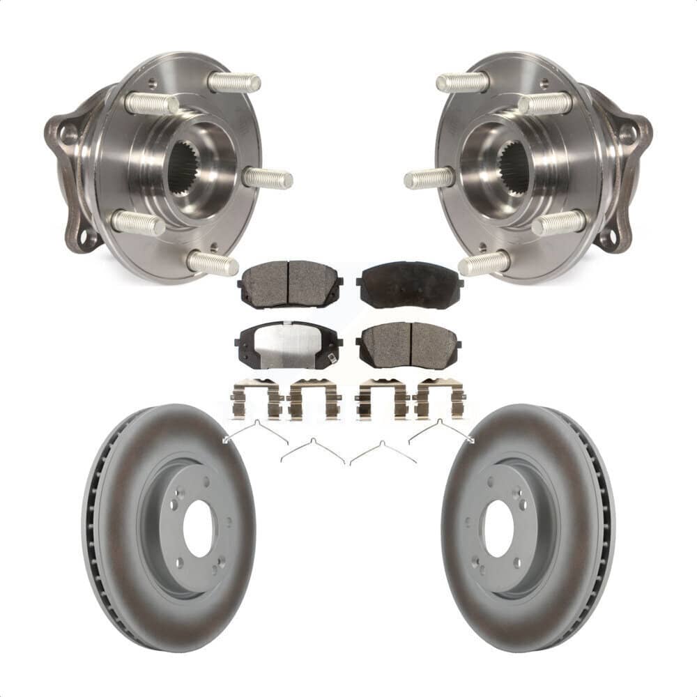 Transit Auto - KBB-104741 - Front Wheel Bearing and Hub Assembly Kits