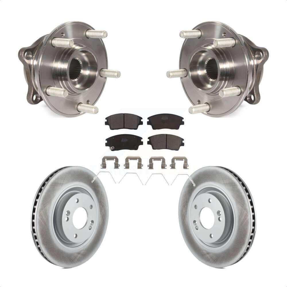 Transit Auto - KBB-104743 - Front Wheel Bearing and Hub Assembly Kits