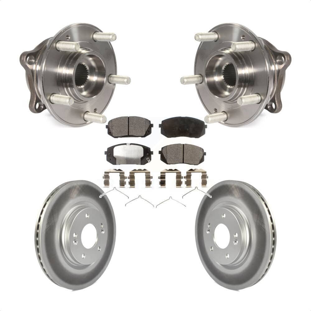 Transit Auto - KBB-104746 - Front Wheel Bearing and Hub Assembly Kits