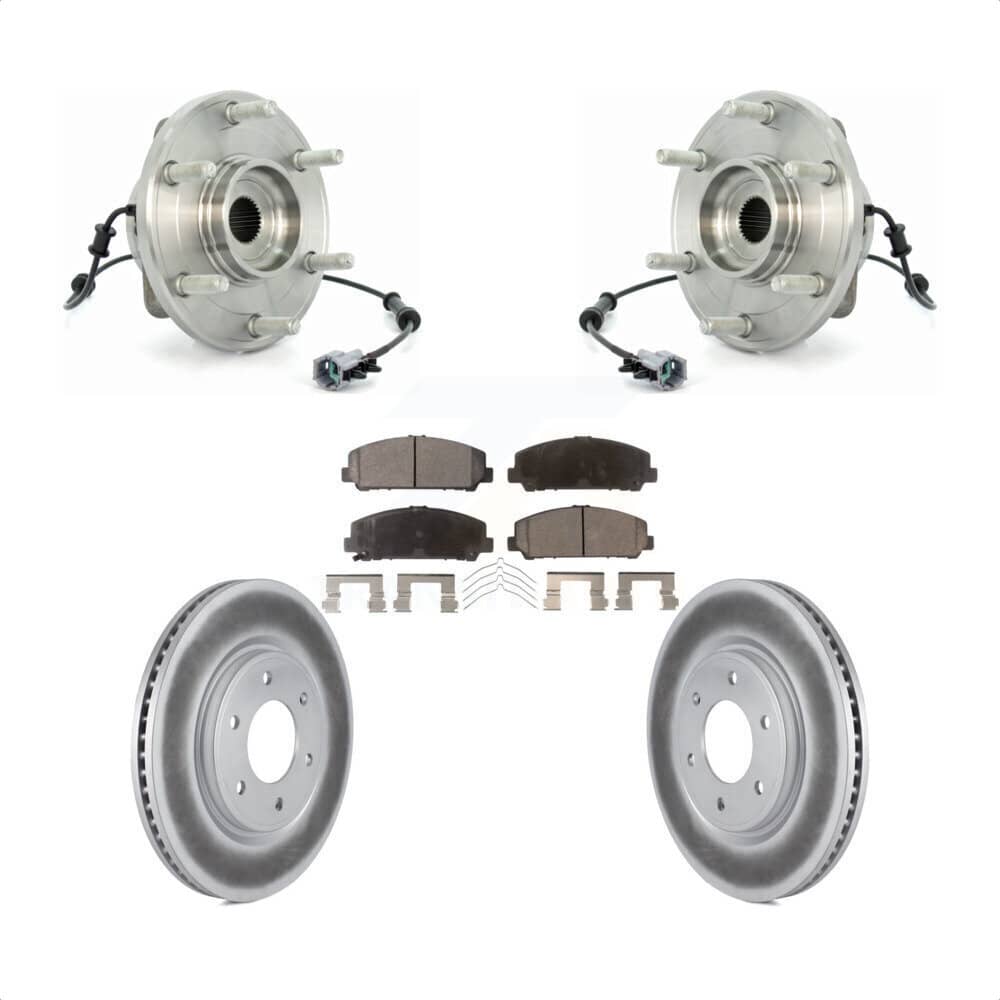 Transit Auto - KBB-104798 - Front Wheel Bearing and Hub Assembly Kits