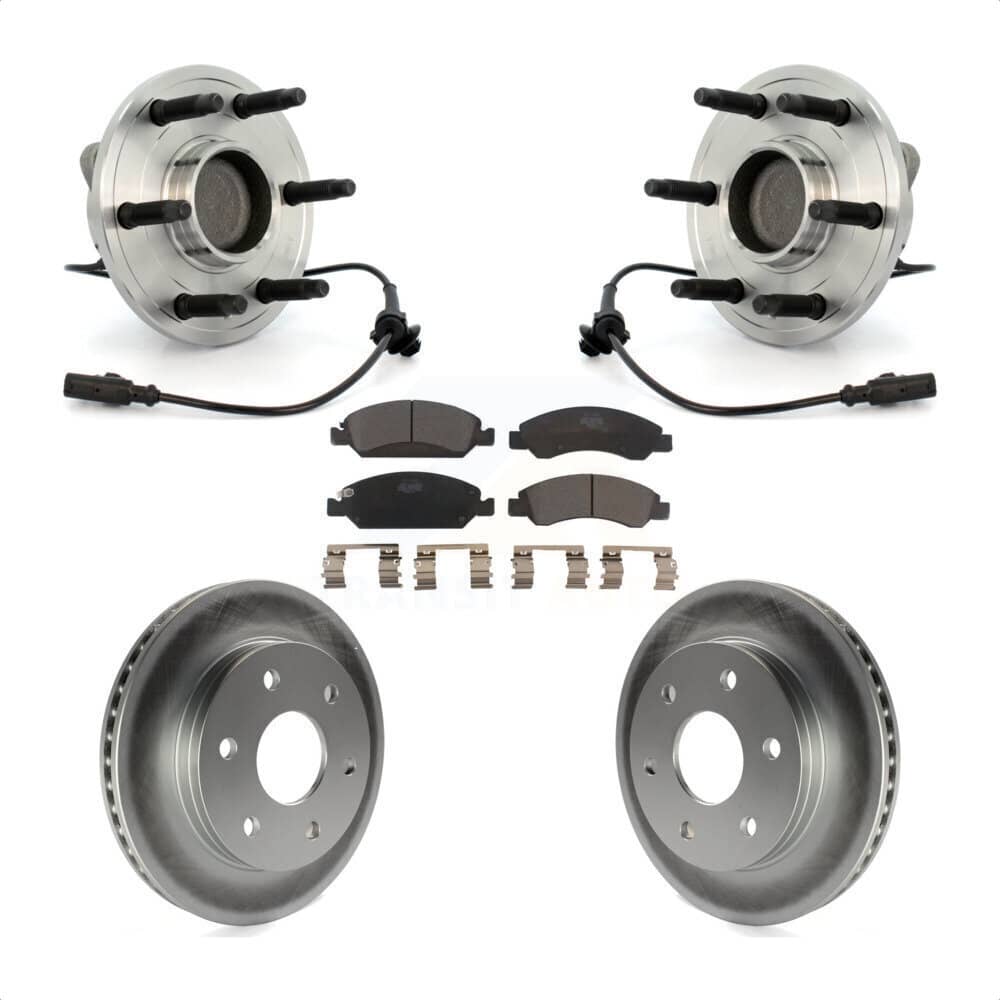 Transit Auto - KBB-104833 - Front Wheel Bearing and Hub Assembly Kits
