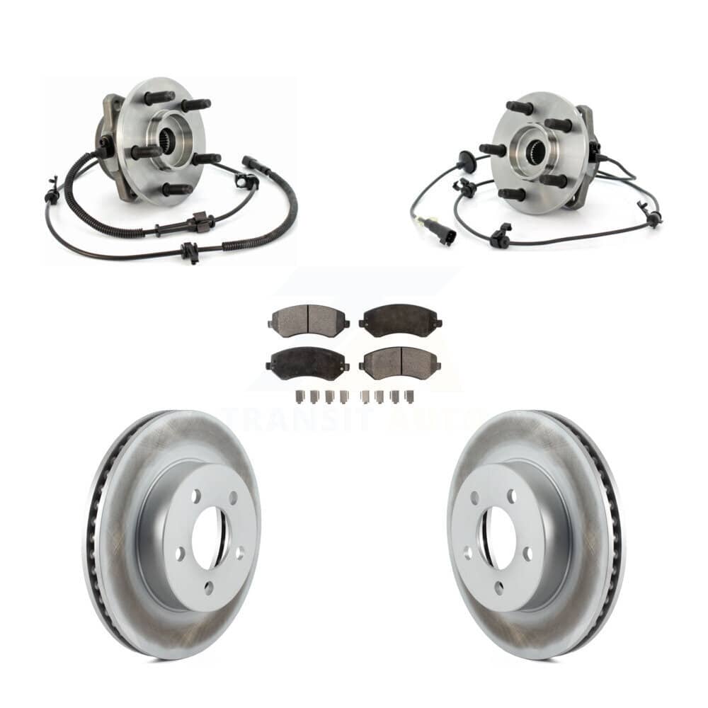 Transit Auto - KBB-104895 - Front Wheel Bearing and Hub Assembly Kits
