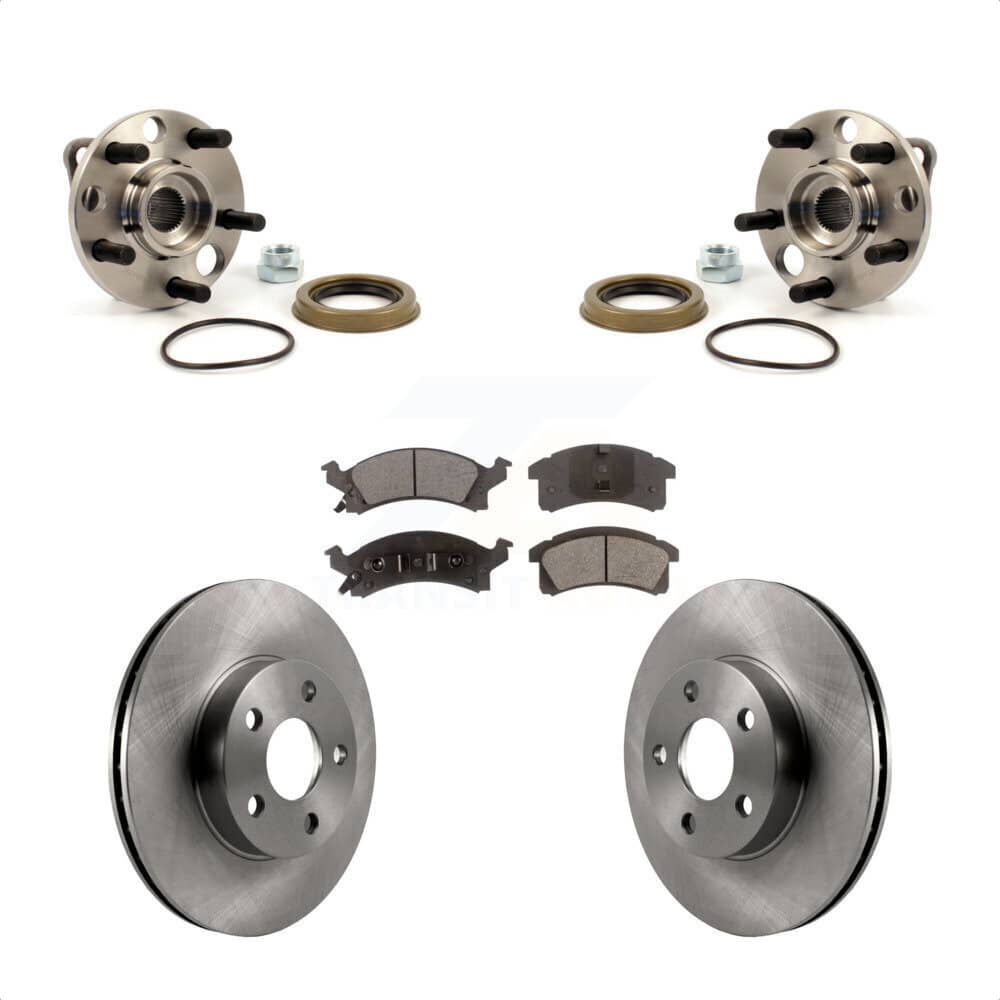 Transit Auto - KBB-104935 - Front Wheel Bearing and Hub Assembly Kits