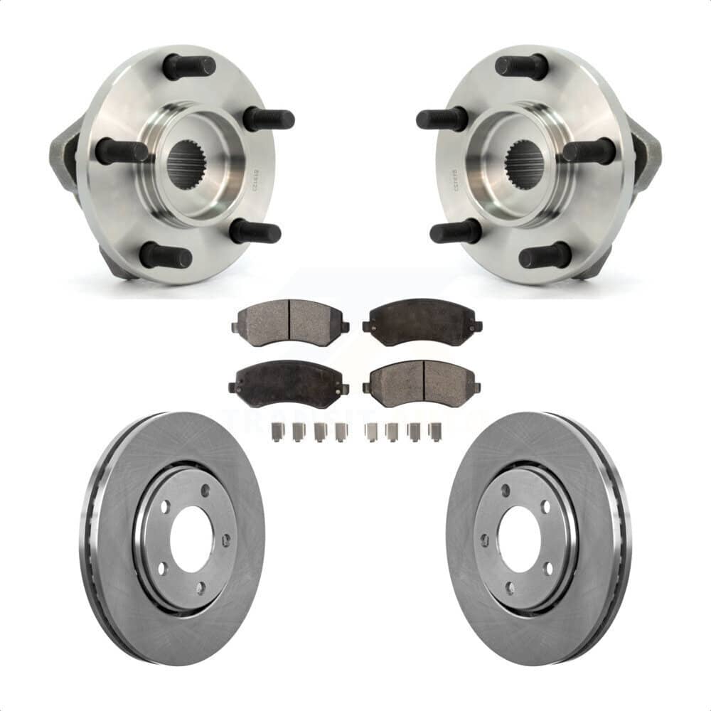 Transit Auto - KBB-104967 - Front Wheel Bearing and Hub Assembly Kits