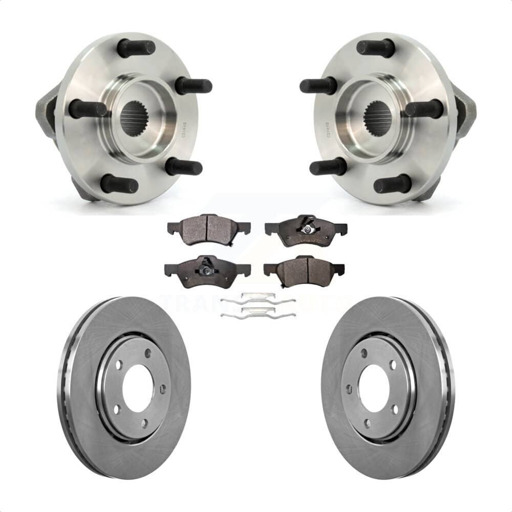 Transit Auto - KBB-104968 - Front Wheel Bearing and Hub Assembly Kits