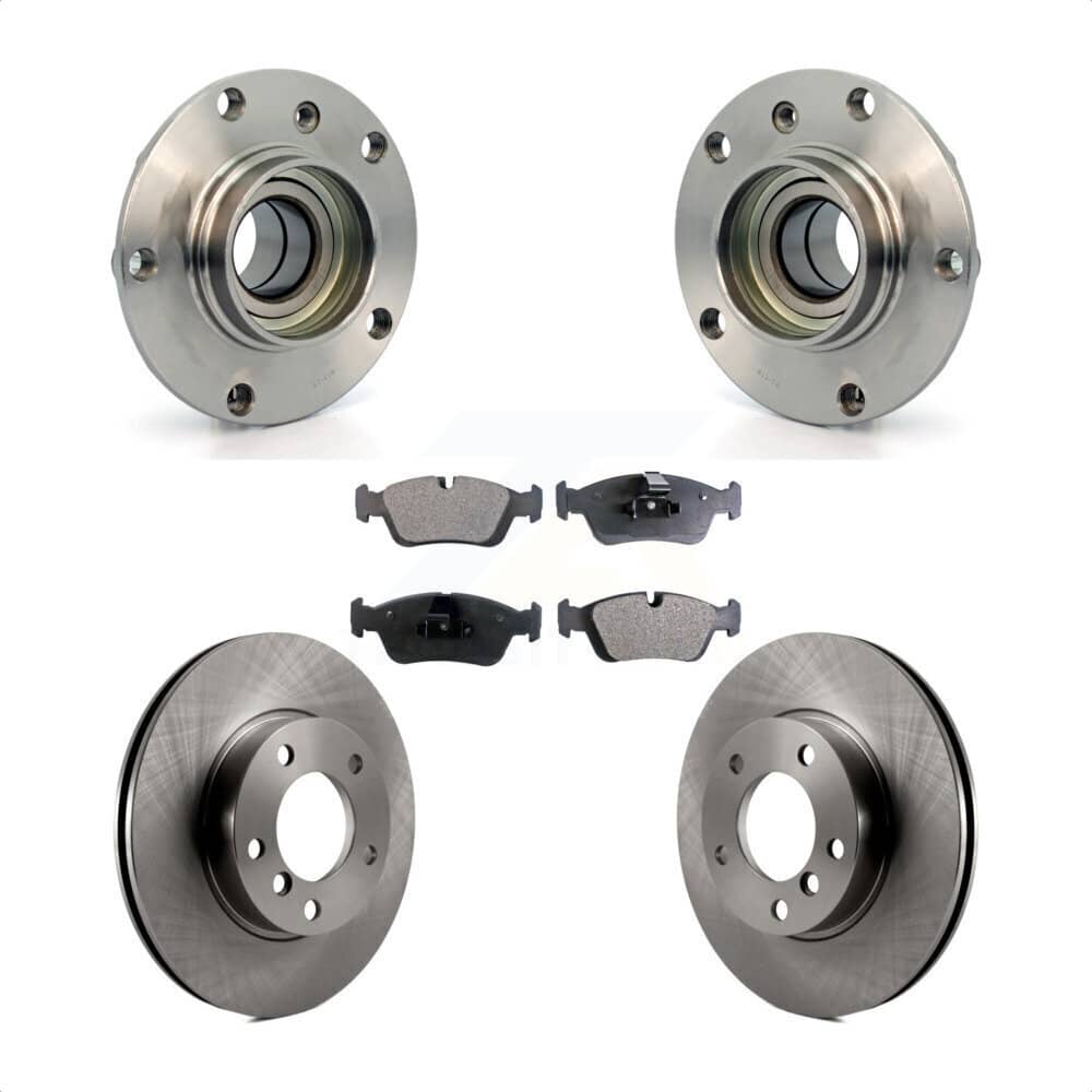 Transit Auto - KBB-104973 - Front Wheel Bearing and Hub Assembly Kits