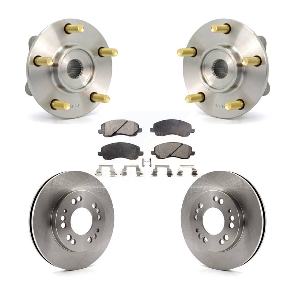 Transit Auto - KBB-104981 - Front Wheel Bearing and Hub Assembly Kits