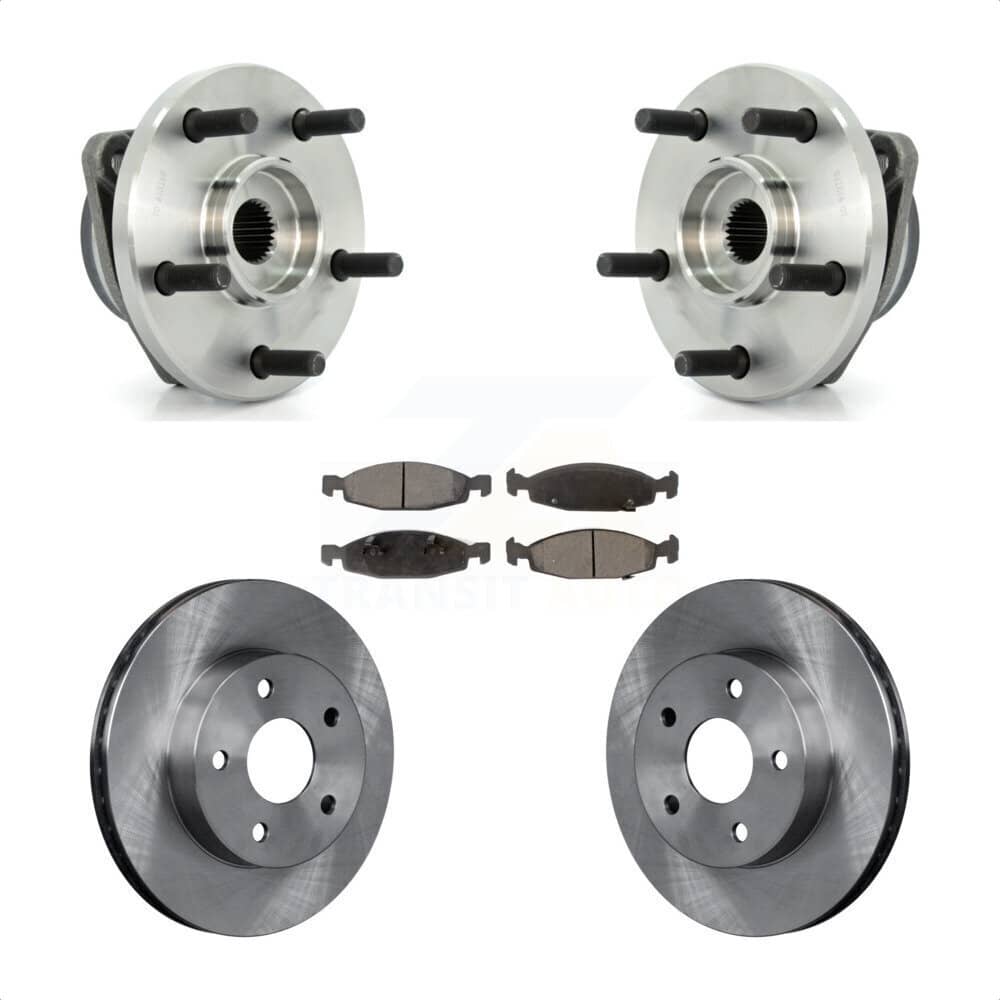 Transit Auto - KBB-104984 - Front Wheel Bearing and Hub Assembly Kits