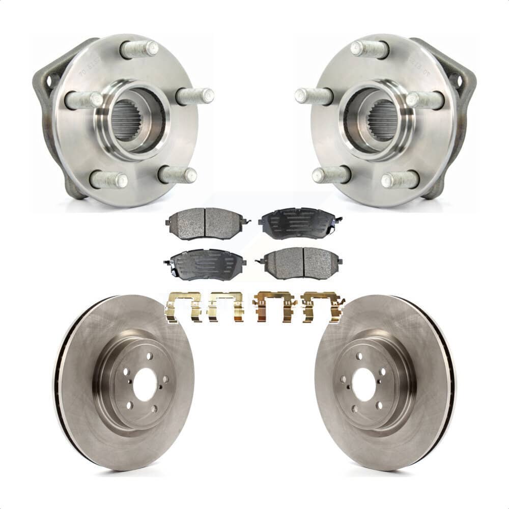 Transit Auto - KBB-105050 - Front Wheel Bearing and Hub Assembly Kits