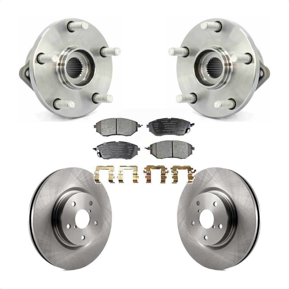 Transit Auto - KBB-105076 - Front Wheel Bearing and Hub Assembly Kits