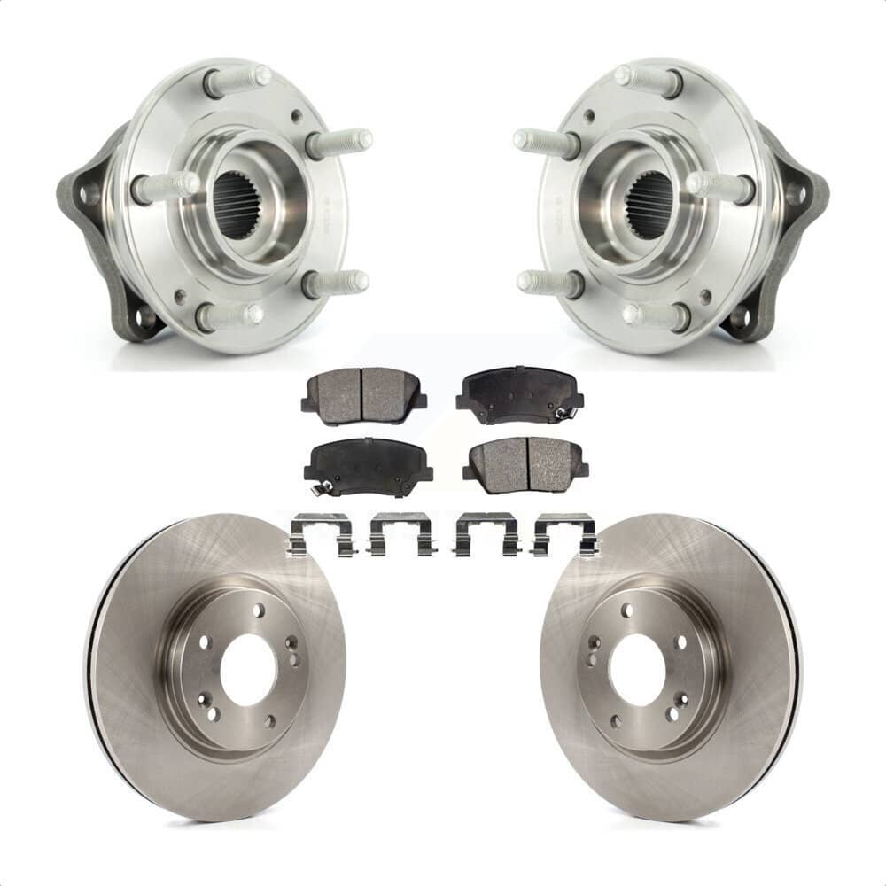 Transit Auto - KBB-105117 - Front Wheel Bearing and Hub Assembly Kits
