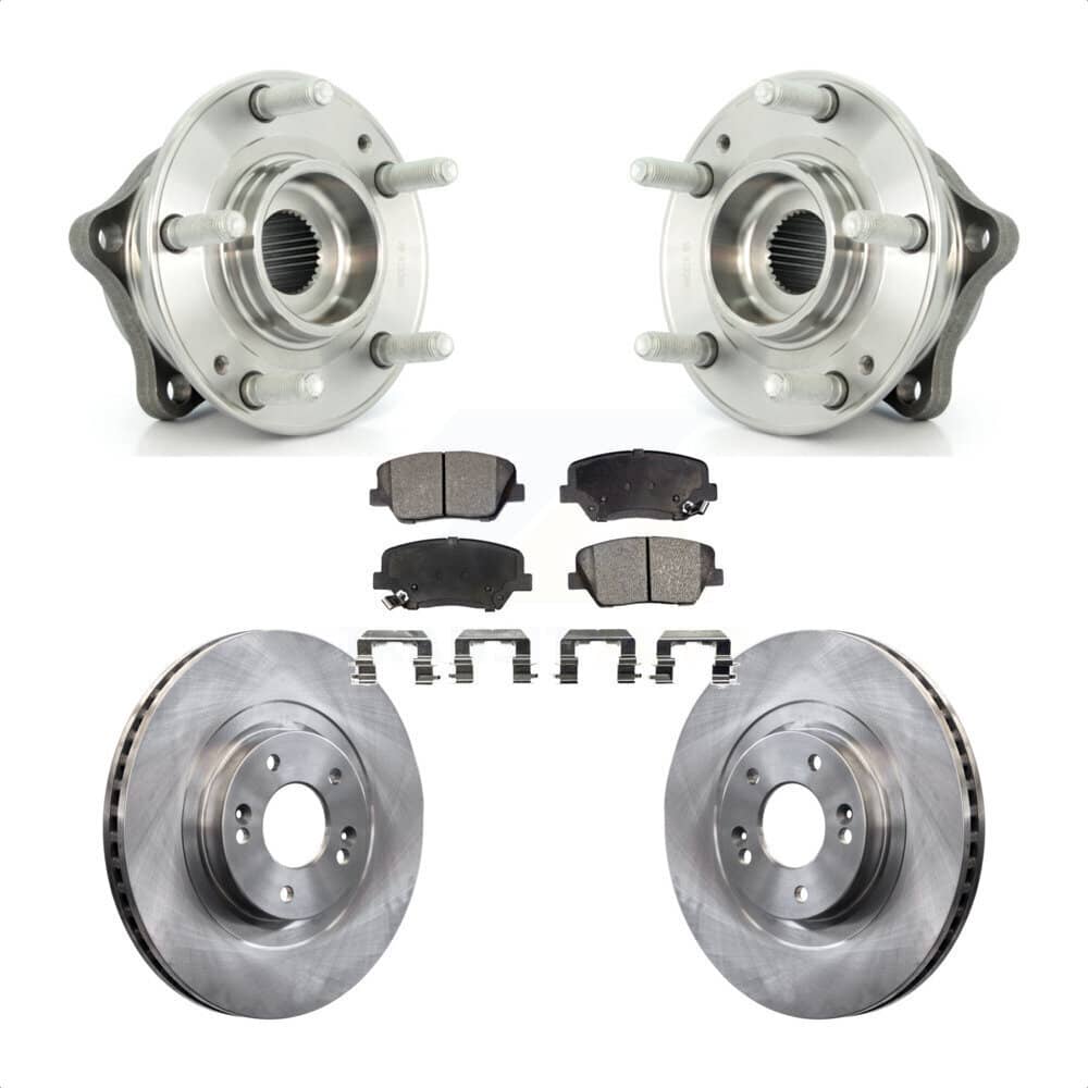 Transit Auto - KBB-105119 - Front Wheel Bearing and Hub Assembly Kits