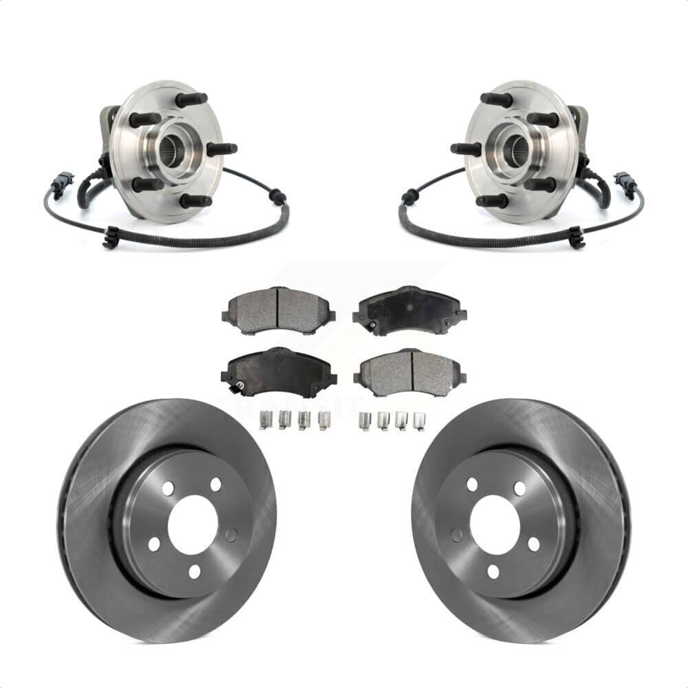 Transit Auto - KBB-105125 - Front Wheel Bearing and Hub Assembly Kits