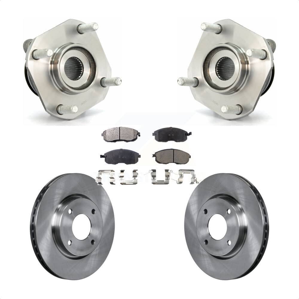 Transit Auto - KBB-105181 - Front Wheel Bearing and Hub Assembly Kits