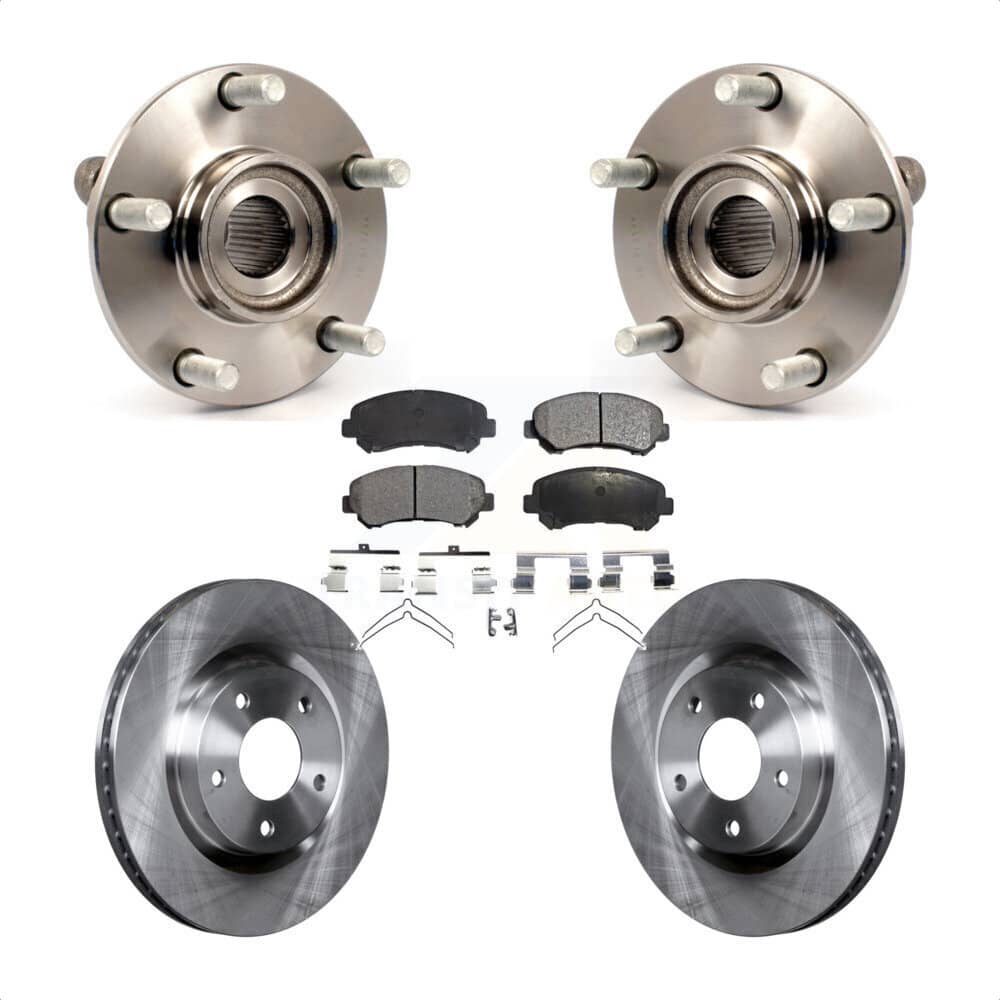 Transit Auto - KBB-105182 - Front Wheel Bearing and Hub Assembly Kits