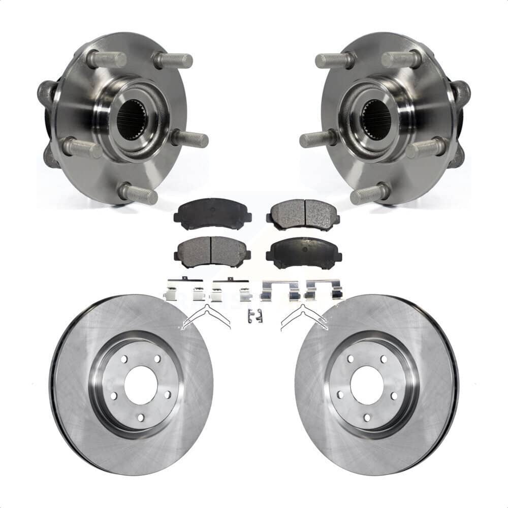 Transit Auto - KBB-105235 - Front Wheel Bearing and Hub Assembly Kits