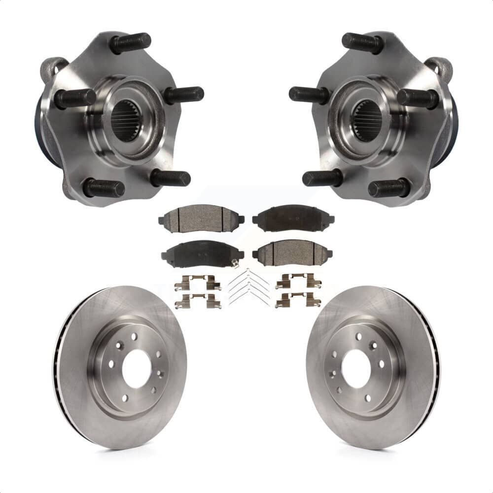 Transit Auto - KBB-105261 - Front Wheel Bearing and Hub Assembly Kits