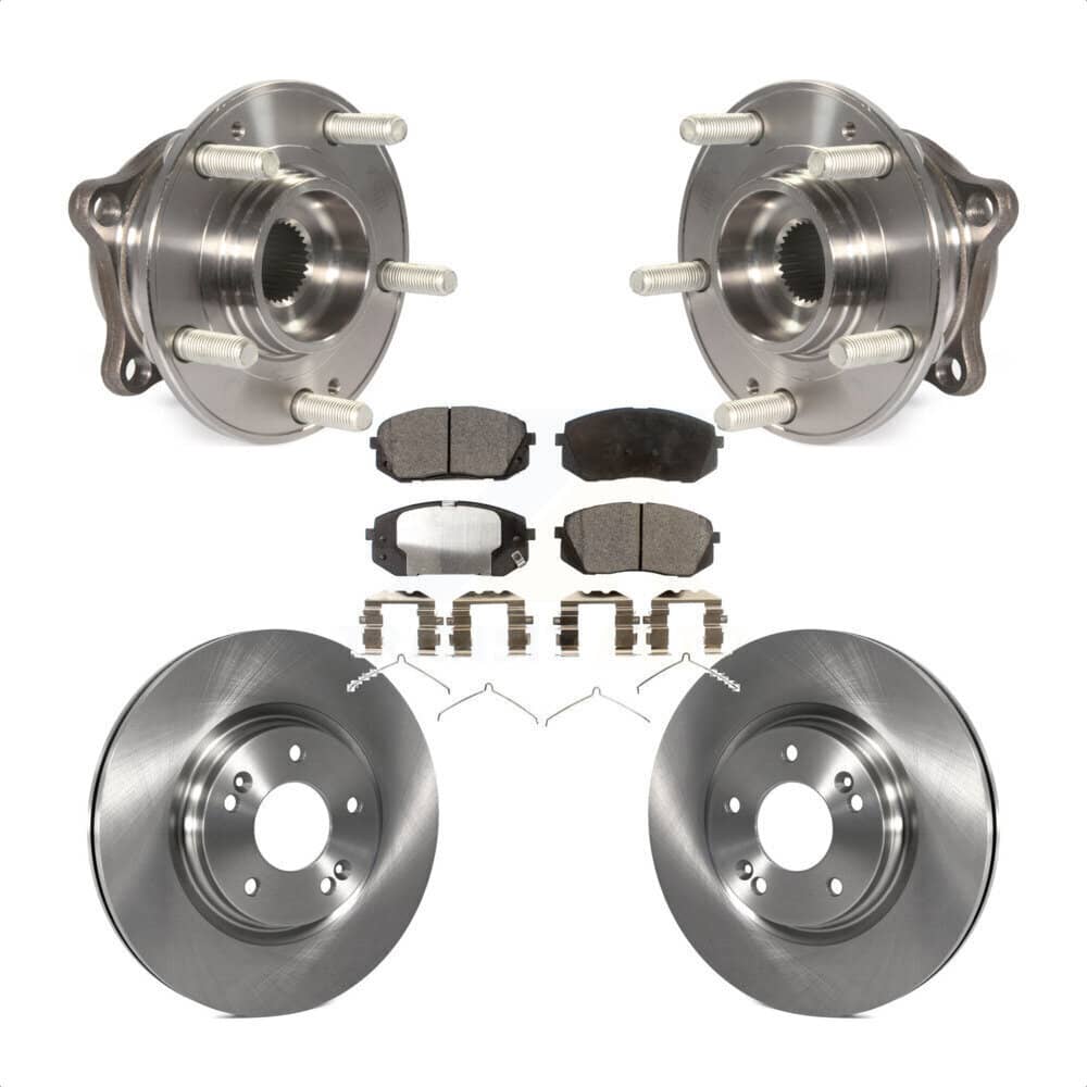 Transit Auto - KBB-105274 - Front Wheel Bearing and Hub Assembly Kits
