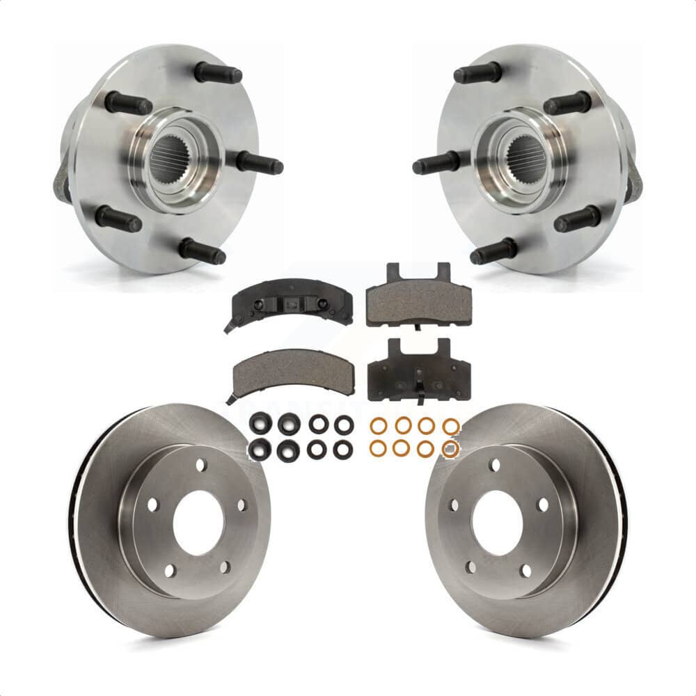 Transit Auto - KBB-105284 - Front Wheel Bearing and Hub Assembly Kits