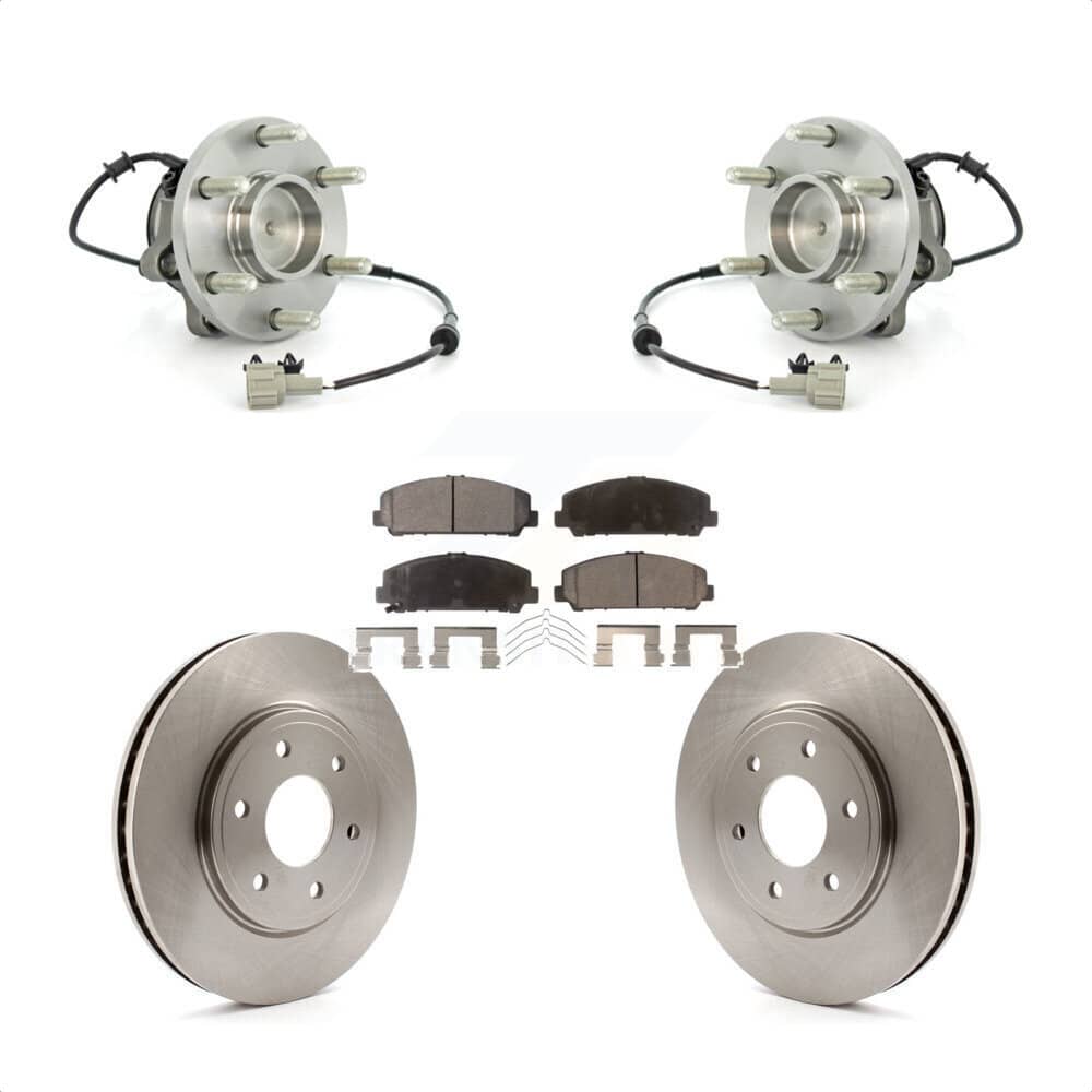 Transit Auto - KBB-105349 - Front Wheel Bearing and Hub Assembly Kits