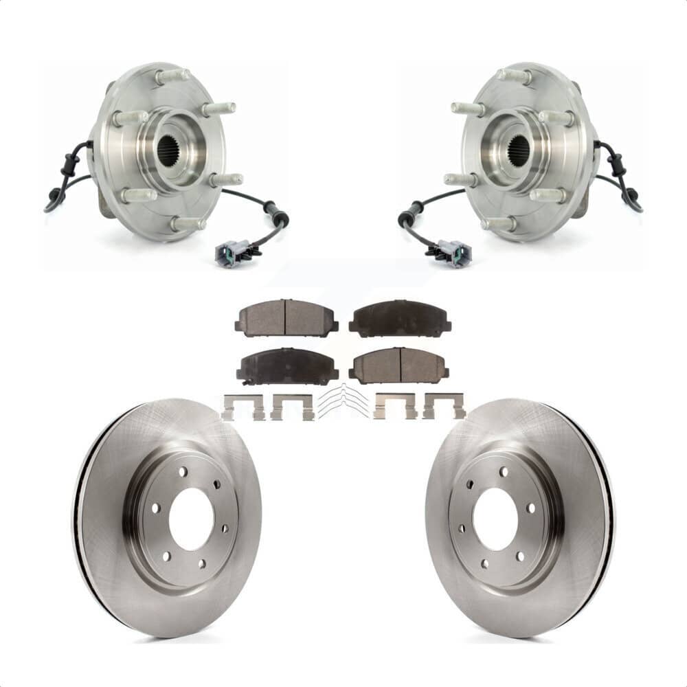 Transit Auto - KBB-105358 - Front Wheel Bearing and Hub Assembly Kits