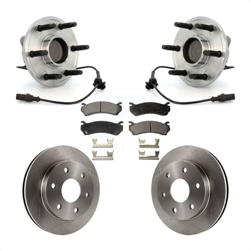 Transit Auto - KBB-105393 - Front Wheel Bearing and Hub Assembly Kits