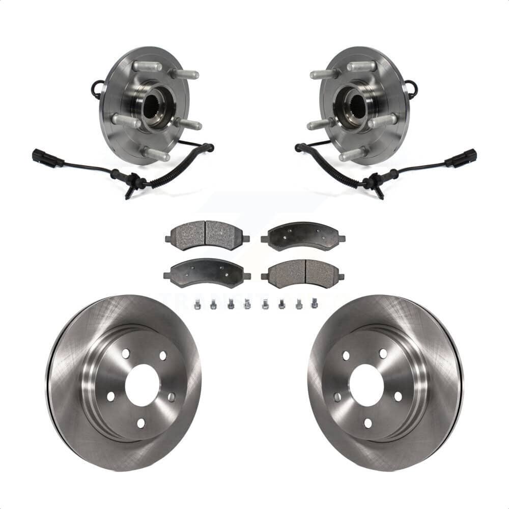 Transit Auto - KBB-105437 - Front Wheel Bearing and Hub Assembly Kits