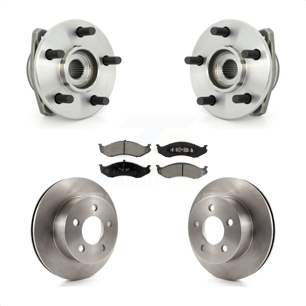 Transit Auto - KBB-105504 - Front Wheel Bearing and Hub Assembly Kits