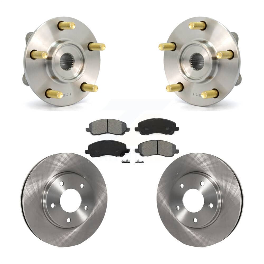 Transit Auto - KBB-105549 - Front Wheel Bearing and Hub Assembly Kits