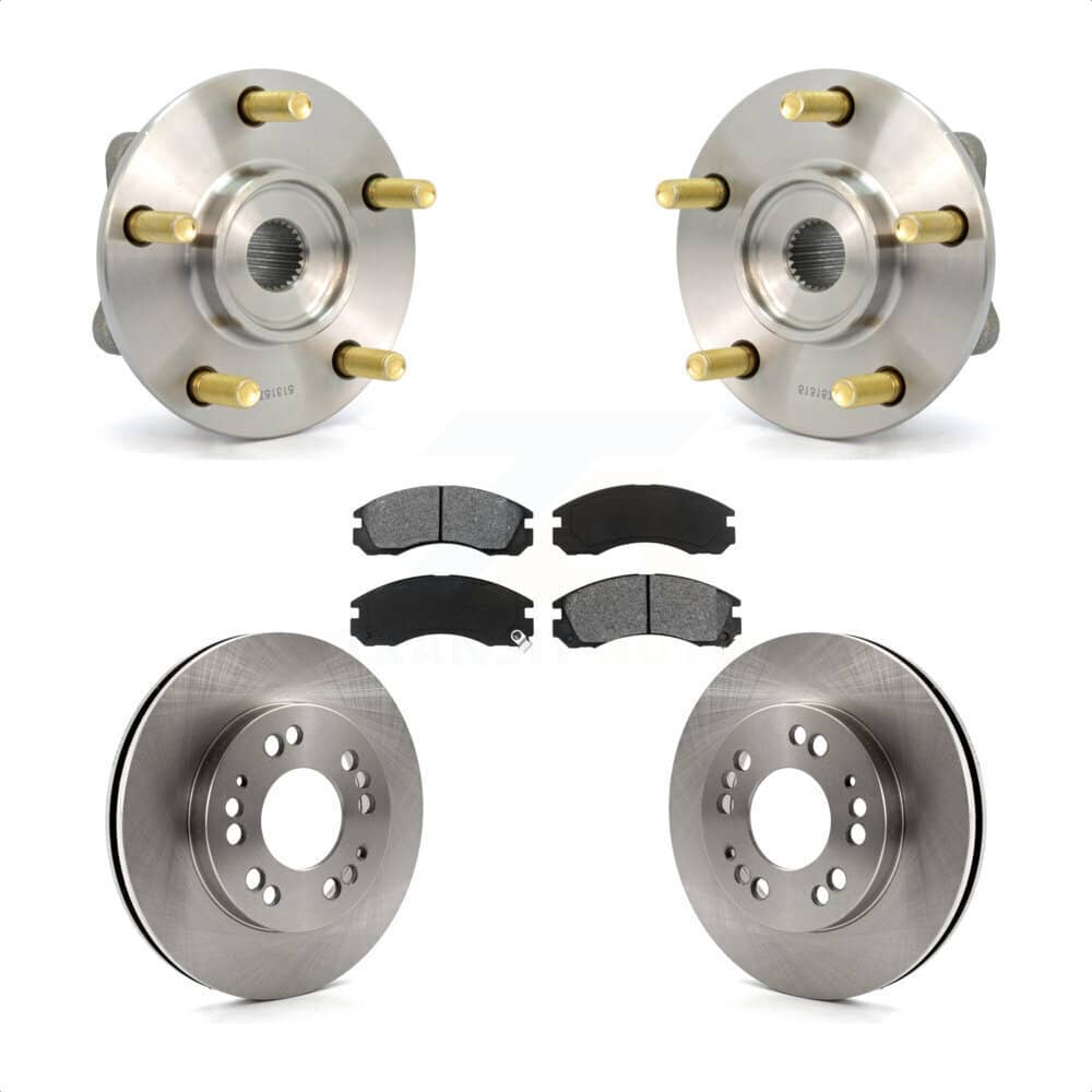 Transit Auto - KBB-105550 - Front Wheel Bearing and Hub Assembly Kits