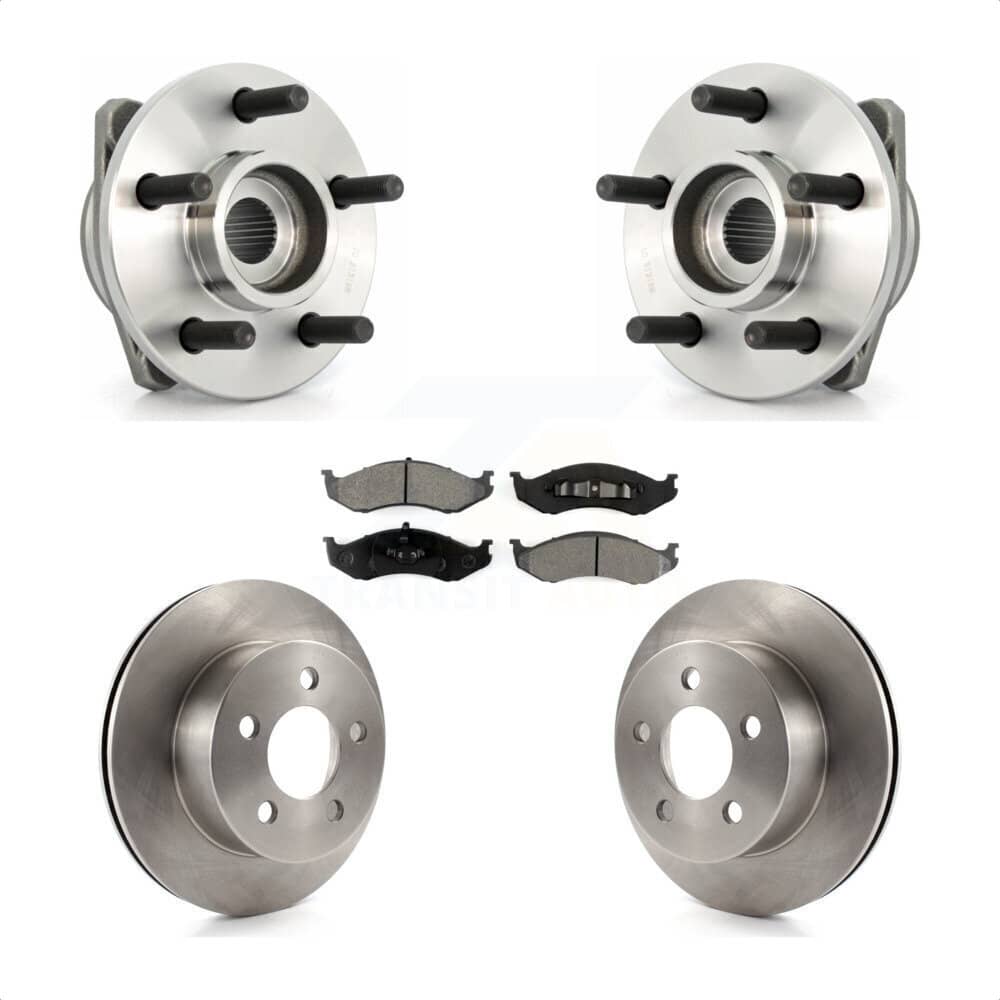 Transit Auto - KBB-105553 - Front Wheel Bearing and Hub Assembly Kits