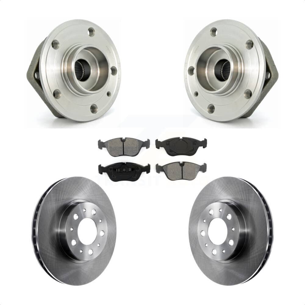 Transit Auto - KBB-105569 - Front Wheel Bearing and Hub Assembly Kits