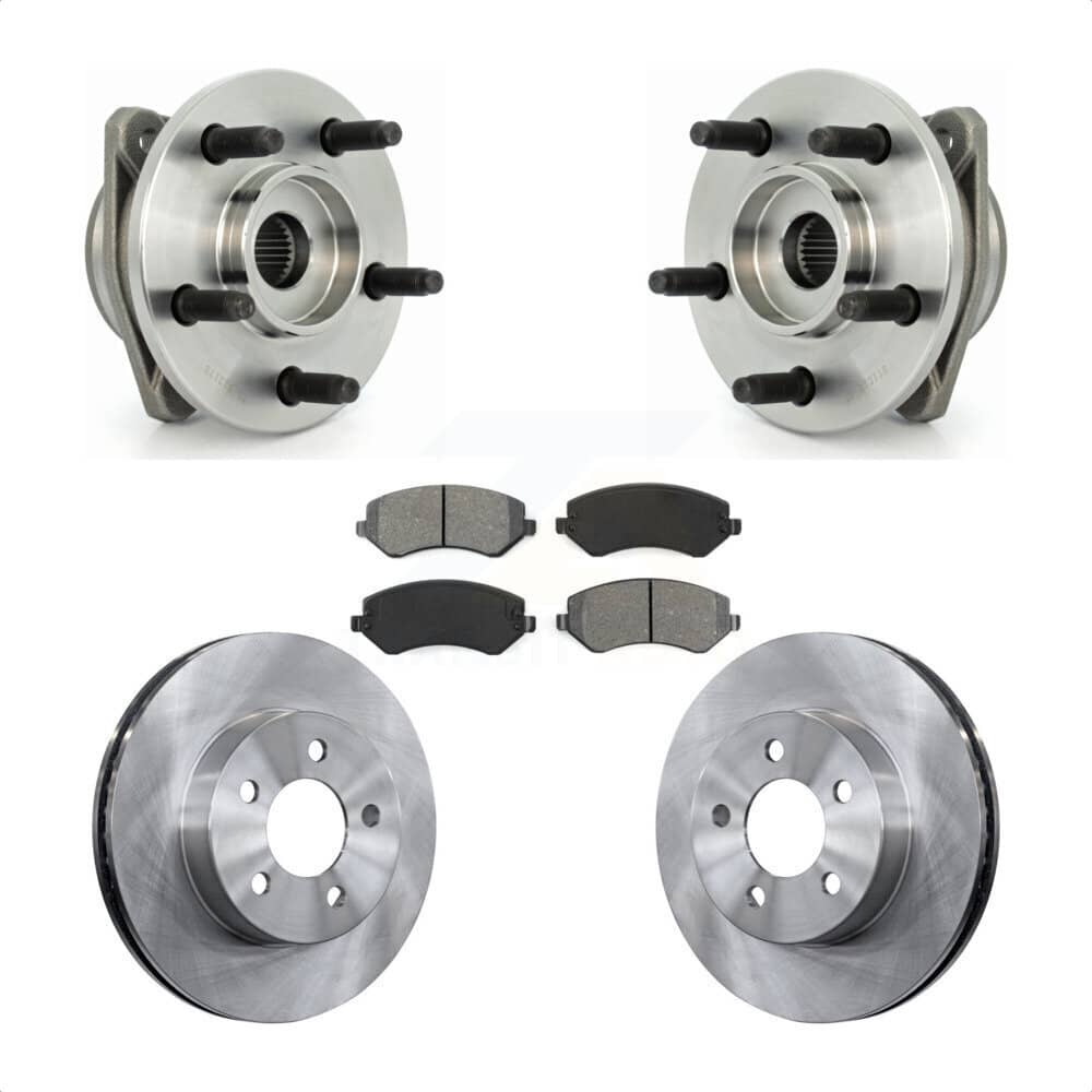 Transit Auto - KBB-105571 - Front Wheel Bearing and Hub Assembly Kits