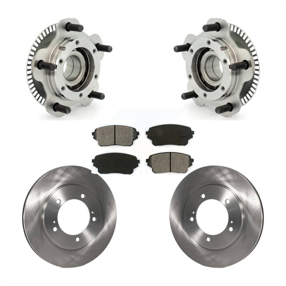 Transit Auto - KBB-105589 - Front Wheel Bearing and Hub Assembly Kits