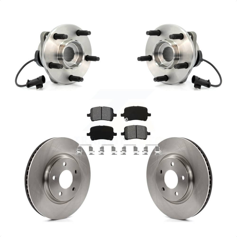Transit Auto - KBB-105615 - Front Wheel Bearing and Hub Assembly Kits